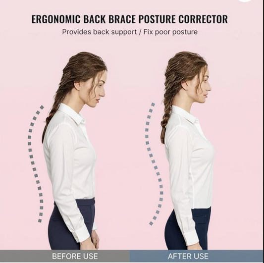 Fit Geno Back Brace Posture Corrector for Women and Men