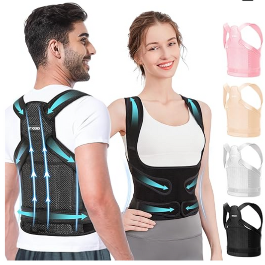 Fit Geno Back Brace Posture Corrector for Women and Men